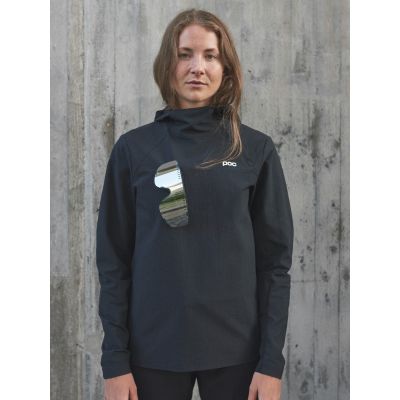 3. Bluza POC W's MANTLE THERMAL Hoodie - czarny
