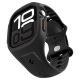 10. Pasek Spigen Liquid Air Pro na Apple Watch 46 mm - czarny mat