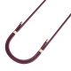 8. Smycz do smartfona 3mk EasyClip Elite - bordowa