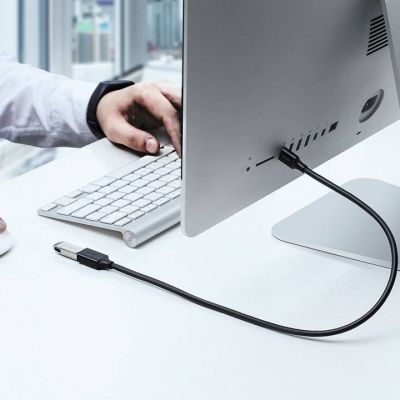 3. Ugreen kabel przedłużacz przejściówka USB 3.0 (żeński)-USB 3.0 (męski) 2m US129 (czarny)