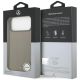 8. Etui Mercedes Leather The Move MagSafe na iPhone 17 Pro Max - beżowe