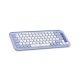 4. Logitech Pop Icon Combo klawiatura Dołączona myszka Uniwersalne Bluetooth QWERTY Turecki Liliowy, Biały