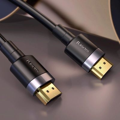 6. Kabel Baseus Cafule HDMI / HDMI 2.0 4K 60 Hz 3D 18 Gbps 2 m - czarny
