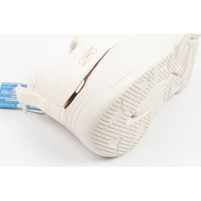6. Skechers buty sportowe sneakersy damskie Bobs Arch Fit Elev8 ecru