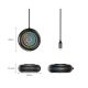 2. Hub USB Orico YXR4-C3 RGB 4-portowy USB-A 3.0 z portem audio/mikrofonowym 0,3 m - czarny