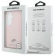 8. Etui Karl Lagerfeld Saffiano KC Metal Logo MagSafe na Samsung Galaxy S26+ - różowe