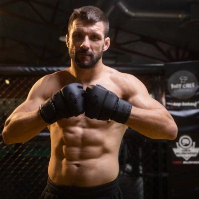 23. Rękawice MMAXS dla dzieci - Black Master - Valor Series | DBX Bushido