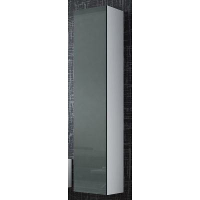 8. Witryna VIGO pełna'180' 180/40/30 biały/szary poł