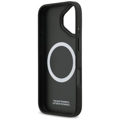 7. Etui BMW M Perforated Stripe Logo MagSafe na iPhone 17 - szare