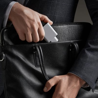 11. Ładowarka sieciowa Cuktech 65W GaN 2xUSB-C 1xUSB-A - szara