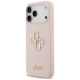 2. Etui Guess Silicone Big 4G Script na iPhone 17 Pro Max - różowe