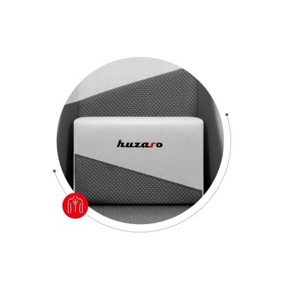 12. Fotel gamingowy Huzaro Force 6.2 White Mesh