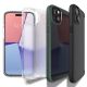 11. Etui Spigen Crystal Hybrid na iPhone 15 Plus - przezroczysto-beżowe