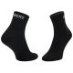 2. Skechers 3PPK Unisex Mesh Ventilation Quarter Socks SK42017-9999 Czarne 35-38