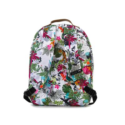 4. PLECAK THE SOCIETY PACK XCLASSIC BACKPACK MULTICOLOR JUNGLE ALLOVER 181CPR702-90