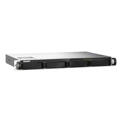 3. Qnap TS-435XeU-4G, 1U, 4 x 2.5"/3.5" SATA , Marvell Octeon TX2 CN9130 / CN9131 quad-core, 4GB DDR4 SODIMM (Max. 32GB), 2 x 10GbE SFP+, 2 x 2.5GbE, Single PSU