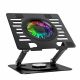3. Podstawka Wozinsky WDCX-X16-AS CoolBase RGB chłodząca z obrotem 360° pod laptopa i tablet - czarna
