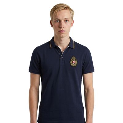 5. Koszulka polo Canadian Peak KARITEAK NAVY RM MEN 254 (RBMSX1759H/CP-MARINE)