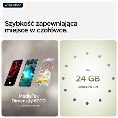 10. Motorola moto g67 17,3 cm (6.8") Hybrid Dual SIM Android 16.0 5G USB Type-C 4 GB 128 GB 5200 mAh Zielony