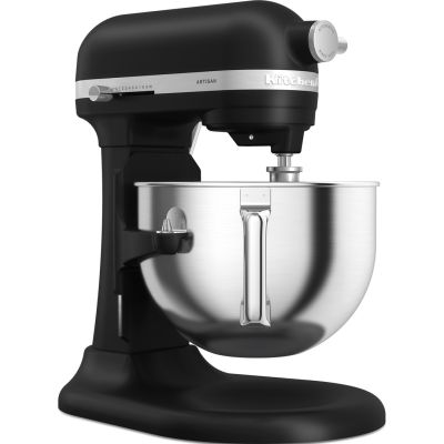 11. KitchenAid 5KSM60SPXEBM Mikser stojący 375 W Czarny