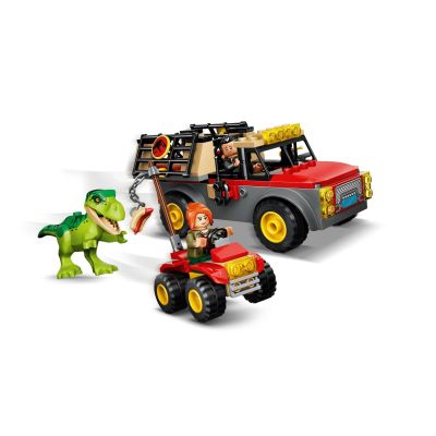 10. LEGO Jurassic World 77978 - Ciężarówka do transportu młodego tyranozaura