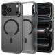 Etui Tech-Protect MagZero MagSafe na iPhone 17 Pro Max / 18 Pro Mac - półprzezroczysto-czarne matowe