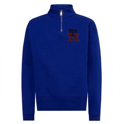5. Bluza Tommy Hilfiger Thl Essentials Half Zip Top M MW0MW27383