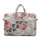 5. Torba Canvaslife Briefcase na laptopa 15-16'' - biało-różowa