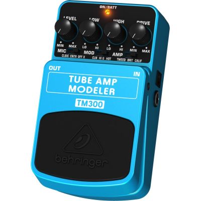 2. Behringer TM300 pedał z efektami Czarny, Niebieski