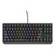 2. GENESIS Thor 230 TKL klawiatura Gaming USB QWERTY US English Czarny