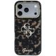 3. Etui Guess IML 4G Script Metal na iPhone 17 Pro Max / 18 Pro Max - czarno-brązowe