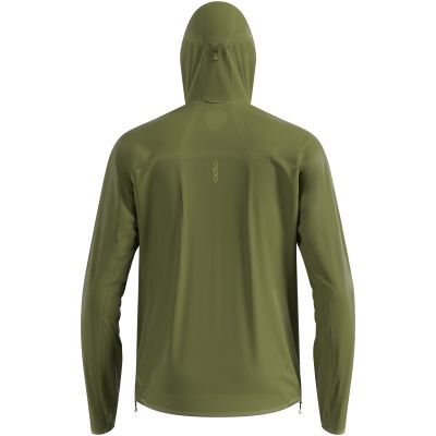 Kurtka męska ODLO Jacket ZEROWEIGHT DUAL DRY PK WATERPROOF zielona