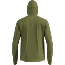 Kurtka męska ODLO Jacket ZEROWEIGHT DUAL DRY PK WATERPROOF zielona