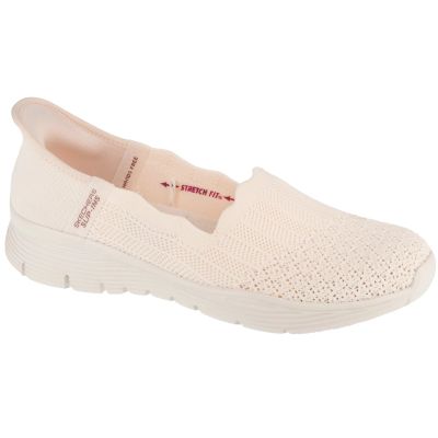 Skechers Slip-ins: Seager - Believe It 158980-OFWT Beżowe 35,5