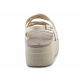 4. Sandały Crocs Brooklyn strappy lowwdg W 206751-2Y2