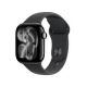 Apple Watch Series 11• GPS™ 42mm™ Głęboka aluminiowa koperta z czarnym paskiem sportowym - S / M