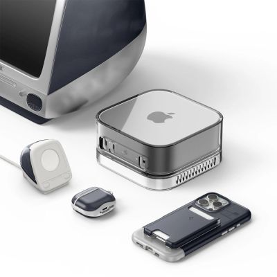 12. Podstawka Spigen Spigen Classic C1 do Apple Watch - szara