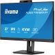 10. Monitor iiyama XUB2790QSUH-B2 27" IPS-panel 2560x1440 100Hz Windows Hello Kamera 5MP Auto Focus 15cm regulacja wysokości stojaka 4ms 250