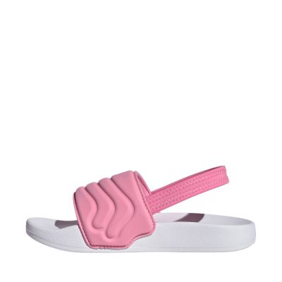5. Klapki dla dzieci adidas Adilette Estrap 2.0 C różowe HQ9201