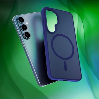 12. Etui 3mk Smoke MagCase na Samsung Galaxy S26+ - granatowe