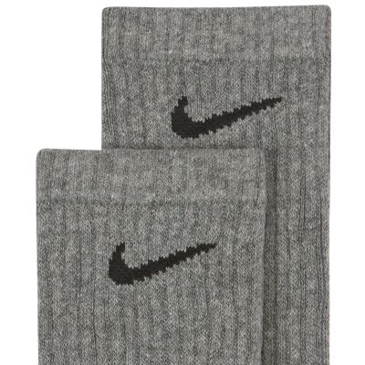3. Skarpety Nike Everyday Cush Crew 6 par szare SX7666 064