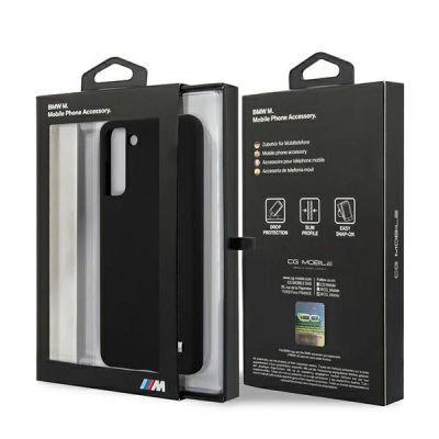8. Etui BMW Silicone M Collection na Samsung Galaxy S21+ - czarne
