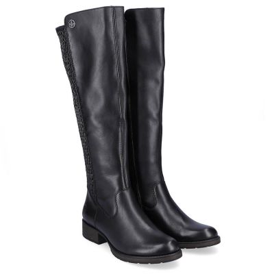 26. Kozaki skórzane Rieker W Z9591-00 czarne 