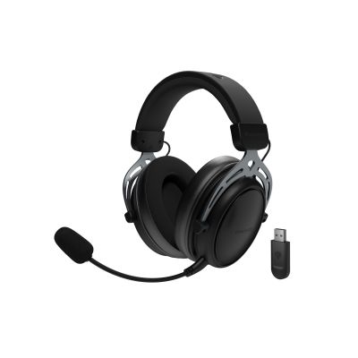 2. GENESIS Toron 706 Zestaw słuchawkowy Przewodowy i Bezprzewodowy Opaska na głowę Gaming USB Type-C Bluetooth Czarny