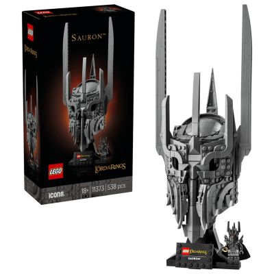 27. LEGO Icons 11373 - Władca pierścieni: Hełm Saurona