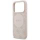 6. Etui Guess 4G Circle Classic Logo MagSafe na iPhone 17 Pro - różowe