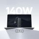 15. Powerbank Baseus EnerFill FC41 25000mAh 145W z wyświetlaczem cyfrowym i wbudowanym podwójnym kablem USB-C - czarny