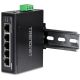 5. TRENDnet Industrie Switch  5 Port Fast Ethernet  L2 DIN-Rail