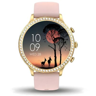 7. Smartwatch Gravity Złoty Pasek i Bransoleta GT5-3