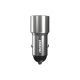 4. Dudao ładowarka samochodowa USB / USB Typ C Power Delivery Quick Charge 22,5 W szary (R4PQ)